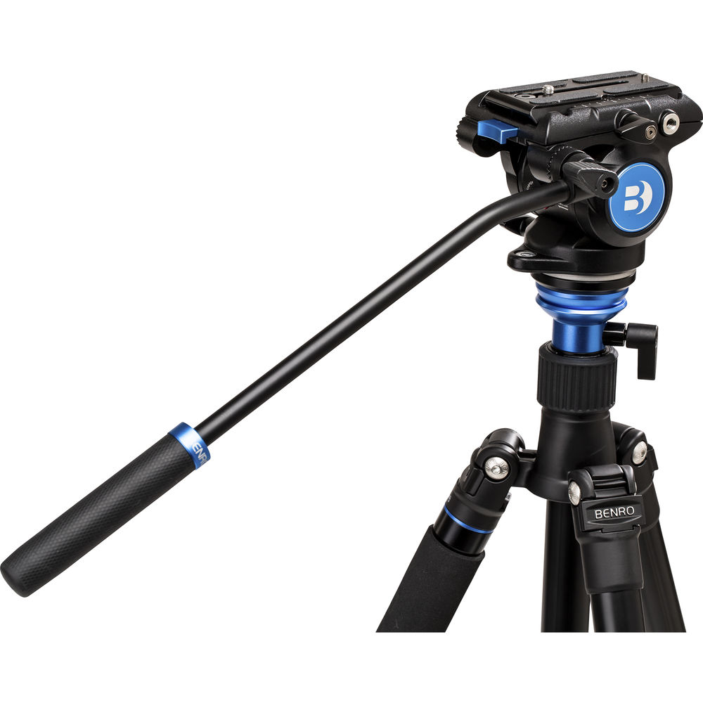 Benro TTOR34CLVS4PRO штатив Tortoise с видеоголовой/карбоновый с цангами