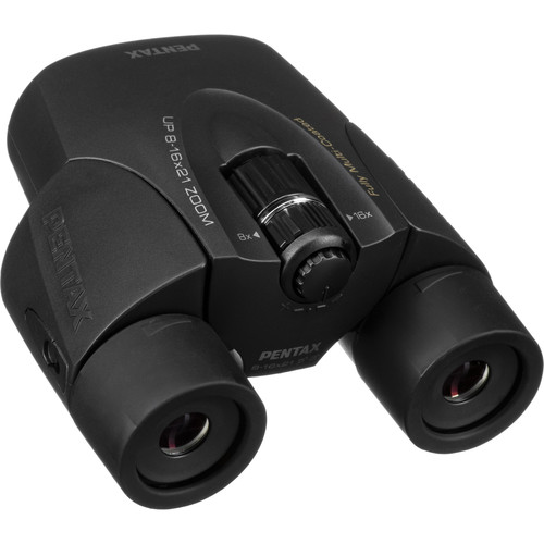 Бинокль PENTAX UP 8-16x21 черный