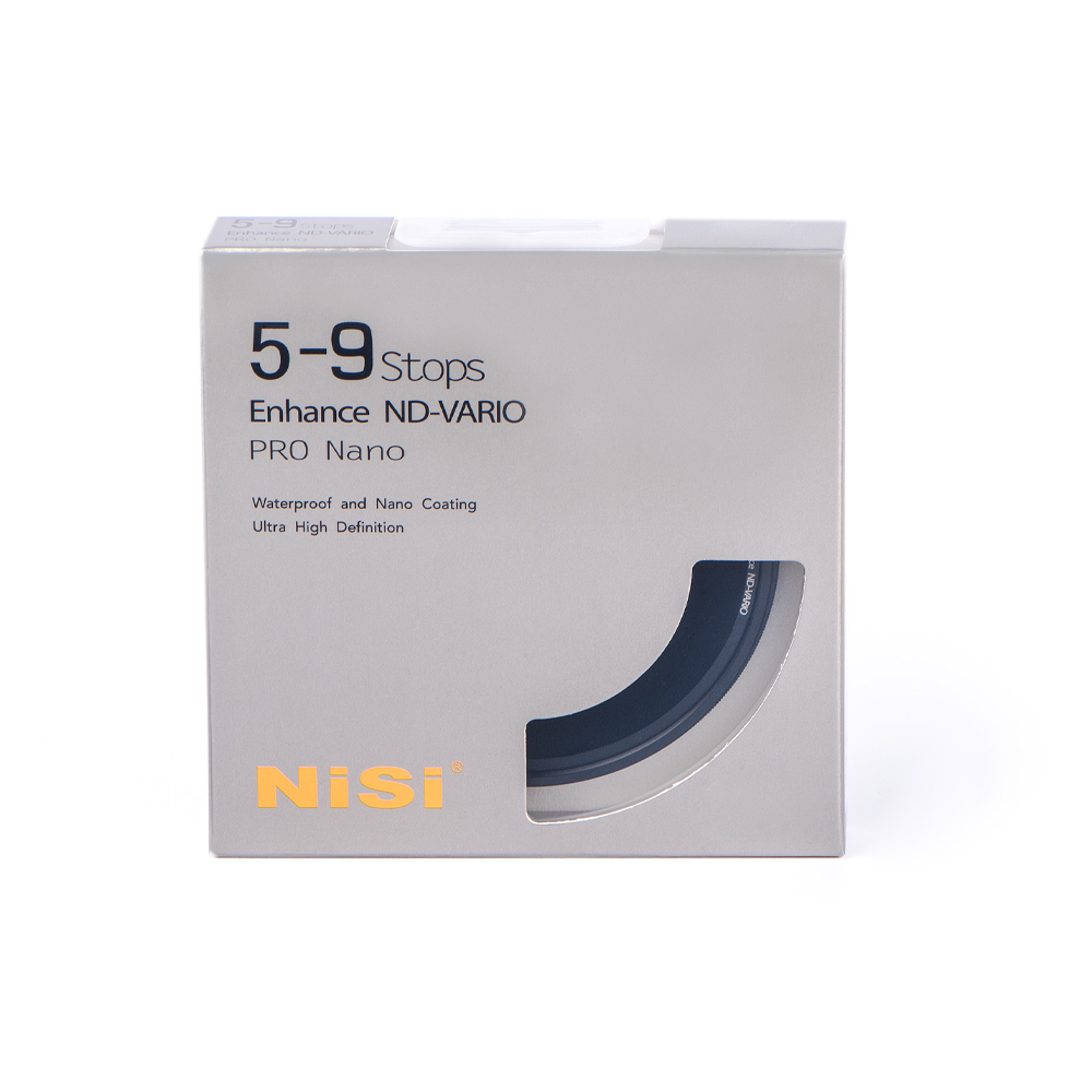 Светофильтр Nisi Enhance ND-VARIO  5-9 stops 82mm нейтрально-серый переменной плотности