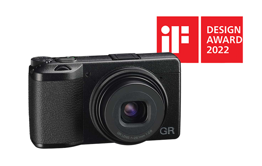 RICOH GR IIIx получила престижную премию в области дизайна iF DESIGN AWARD 2022 