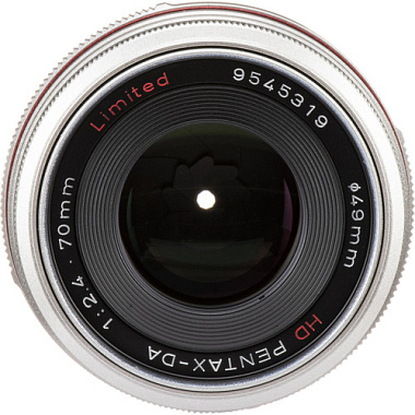 Объектив HD Pentax DA 70 mm f/2.4 Limited Silver