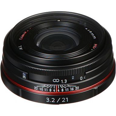 Объектив HD Pentax DA 21 mm f/3.2 AL Limited black