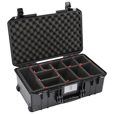 Защитный кейс Peli™ Air 1535 черный с жесткими перегородками TrekPak