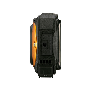 Защищённый фотоаппарат Ricoh WG-80 оранжевый с черным