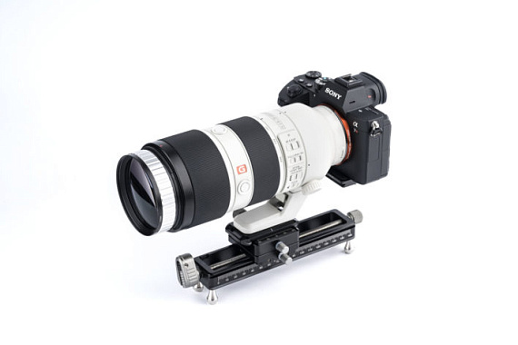 Фокусировочный рельс для макросъемки Nisi Macro Focusing Rail NM-180с вращающейся на 360 площадкой