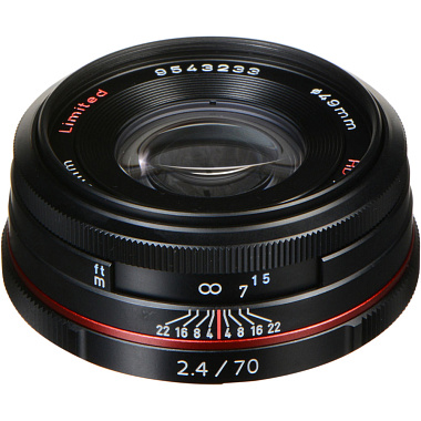 Объектив HD Pentax DA 70мм f/2.4 Limited black