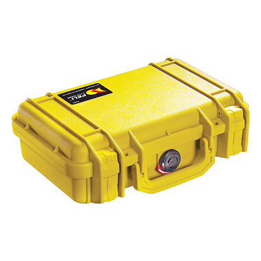 Защитный кейс Peli™ 1170 желтый с поропластом