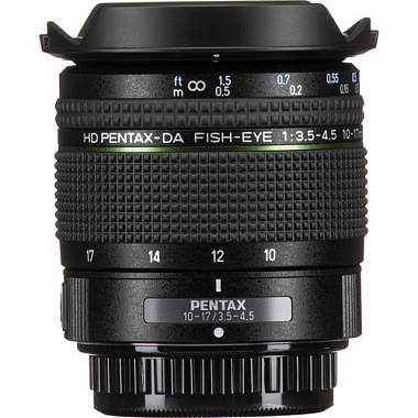 Объектив HD PENTAX DA FishEye 10-17 mm f/3.5-4.5 ED