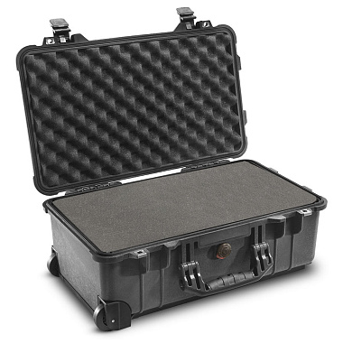 Защитный кейс Peli™ 1510 черный с поропластом