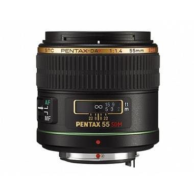 Объектив SMC PENTAX DA* 55 mm f/1.4 SDM