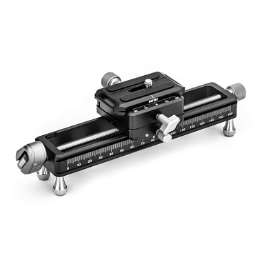 Фокусировочный рельс для макросъемки Nisi Macro Focusing Rail NM-180с вращающейся на 360 площадкой