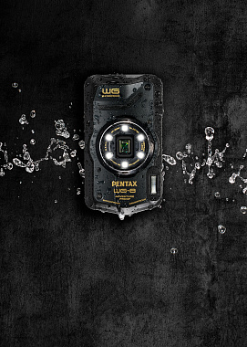 Защищённый фотоаппарат PENTAX WG-8 черный
