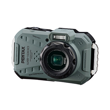 Защищённый фотоаппарат PENTAX WG-1000 оливковый