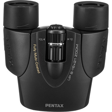 Бинокль PENTAX UP 8-16x21 черный