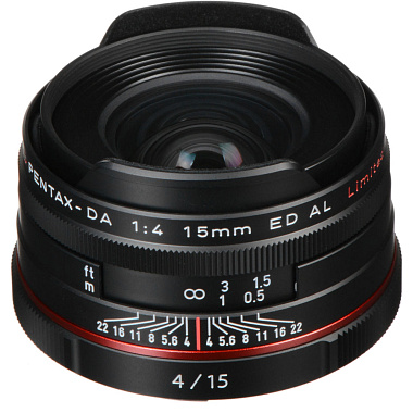 Объектив HD Pentax DA 15 mm f/4 AL Limited