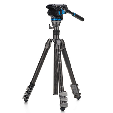 Benro FRHN34CFS6PRO штатив Rhino с видеоголовой/ трансформер в монопод/карбоновый с клипсами