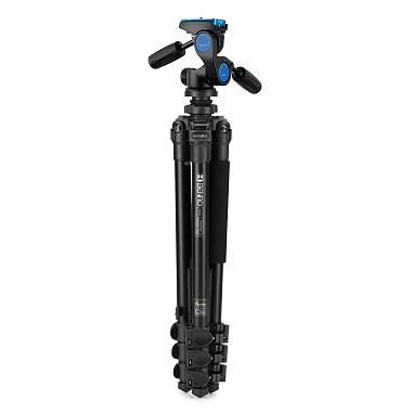 Штатив Benro TAD28AHD2A Adventure c 3D головой/алюминиевый с клипсами