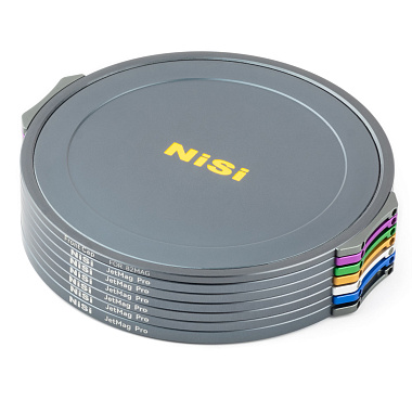 Набор светофильтров NiSi JetMag Pro Filmmaker Kit 82MAG (FS ND 2 Stop, FS ND 3 Stop, FS ND 4 Stop, Black Mist 1/8, адаптеры 67mm/72mm/77mm/82mm, крышки, чехол)