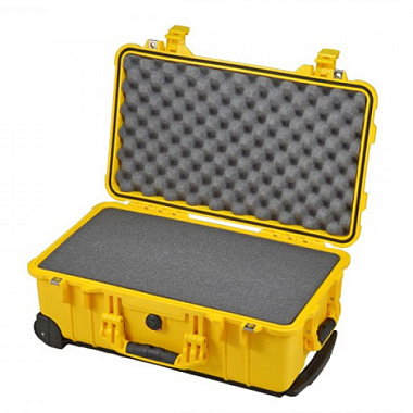 Защитный кейс Peli™ 1510 желтый с поропластом