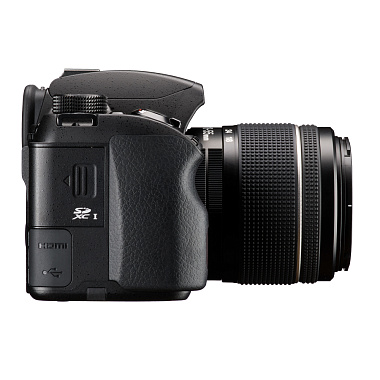 Зеркальный фотоаппарат PENTAX KF + объектив DA 18-55WR черный