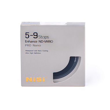 Светофильтр Nisi Enhance ND-VARIO  5-9 stops 52mm нейтрально-серый переменной плотности
