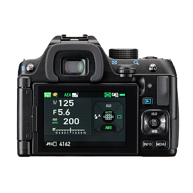 Зеркальный фотоаппарат PENTAX KF body черный