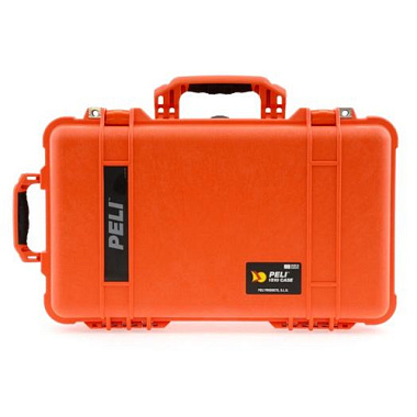 Защитный кейс Peli™ 1510 оранжевый с поропластом