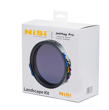 Набор светофильтров NiSi JetMag Pro Landscape ND Kit 82MAG (FS ND 3 Stop, FS ND 6 Stop, FS ND 10 Stop, TC CPL, адаптеры 67mm/72mm/77mm/82mm, крышки, чехол)