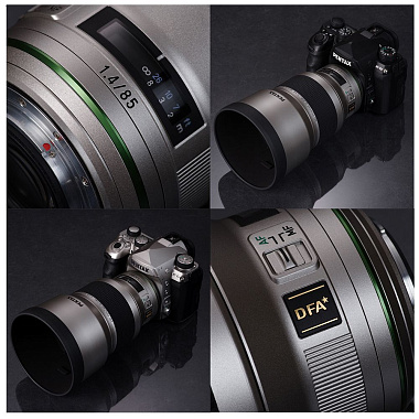Объектив HD PENTAX-D FA* 85 mm F1.4 ED SDM AW Silver Edition