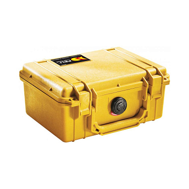 Защитный кейс Peli™ 1120 желтый пустой