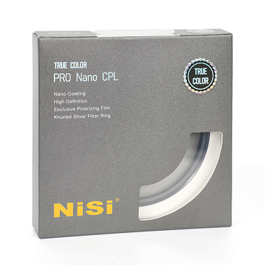 Светофильтр Nisi TRUE COLOR PRO Nano CPL 95mm круговой поляризационный