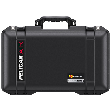 Защитный кейс Peli™ Air 1535 черный с жесткими перегородками TrekPak