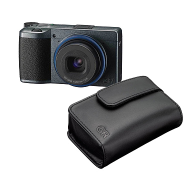 Компактная фотокамера премиум-класса RICOH GR IIIx Urban Edition в комплекте с чехлом GC11
