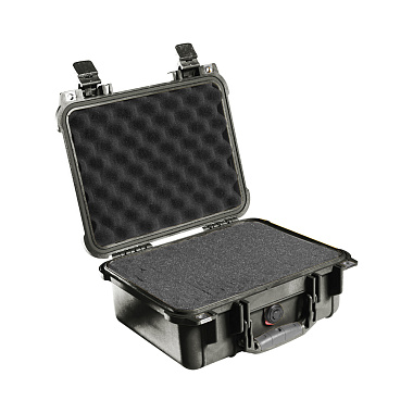 Защитный кейс Peli™ 1400 черный с поропластом
