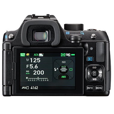 Зеркальный фотоаппарат PENTAX KF body черный
