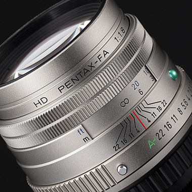 Объектив HD PENTAX-FA 77 mm f/1.8 Limited (Серебристый)