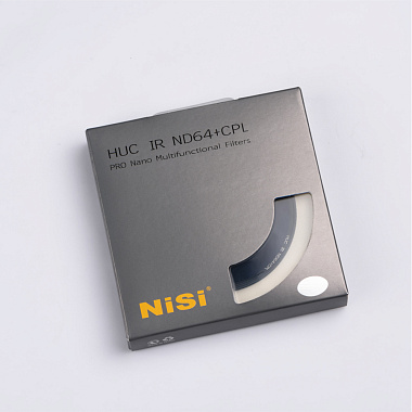Светофильтр Nisi HUC IR ND64+CPL 67mm нейтрально-серый
