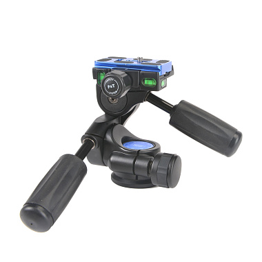 Штатив Benro TAD28AHD2A Adventure c 3D головой/алюминиевый с клипсами