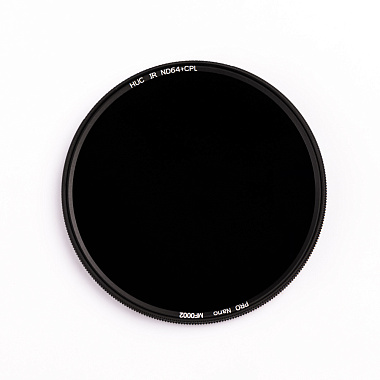 Светофильтр Nisi HUC IR ND64+CPL 62mm нейтрально-серый