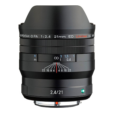 Объектив HD PENTAX-D FA 21mm F2.4 ED Limited DC WR (Черный)