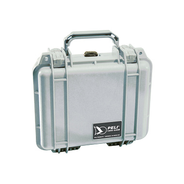 Защитный кейс Peli™ 1200 серый пустой