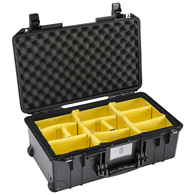 Защитный кейс Peli™ Air 1535 черный с мягкими перегородками