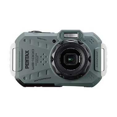 Защищённый фотоаппарат PENTAX WG-1000 оливковый