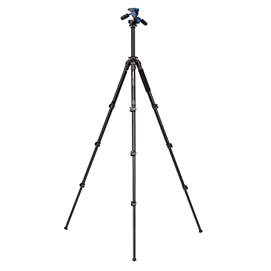 Штатив Benro TAD28AHD2A Adventure c 3D головой/алюминиевый с клипсами