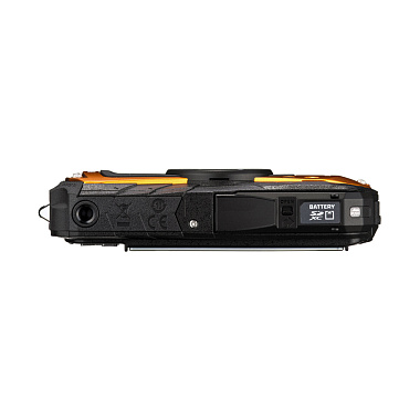 Защищённый фотоаппарат Ricoh WG-80 оранжевый с черным